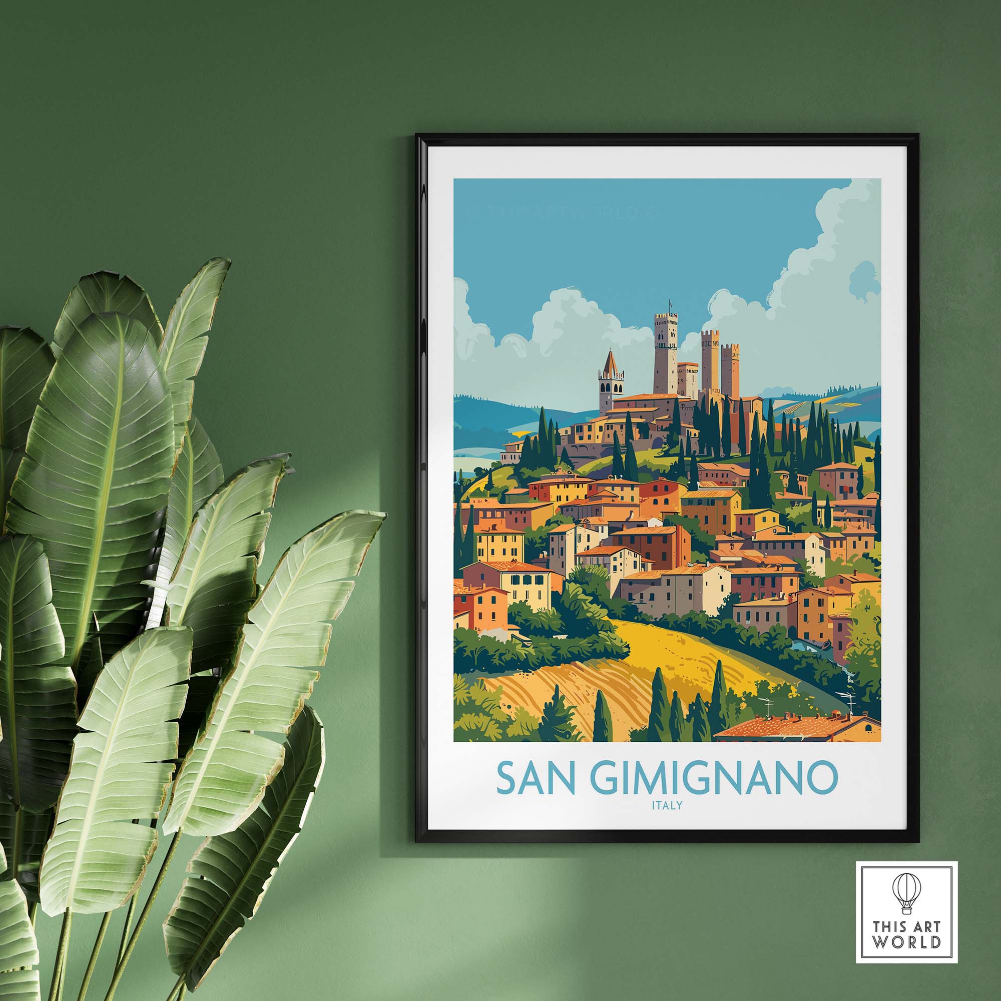 San Gimignano Art Print