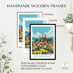 San Gimignano Art Print