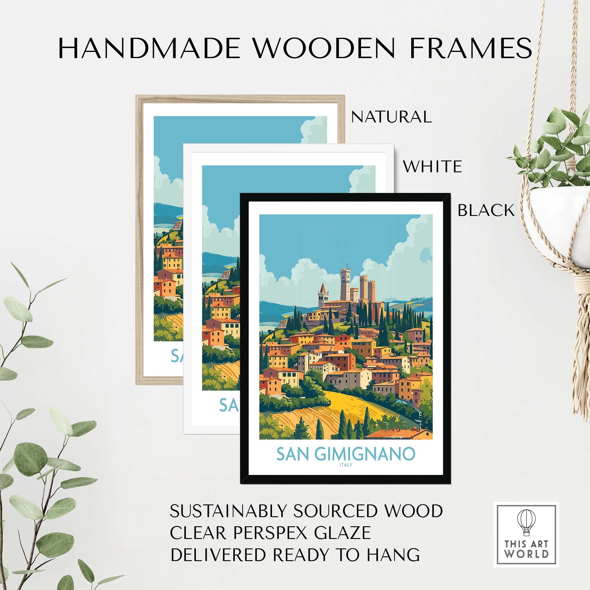 San Gimignano Art Print