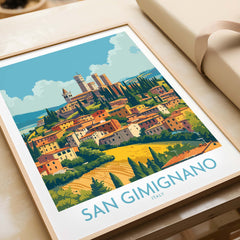 San Gimignano Art Print
