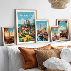 San Gimignano Poster Italy