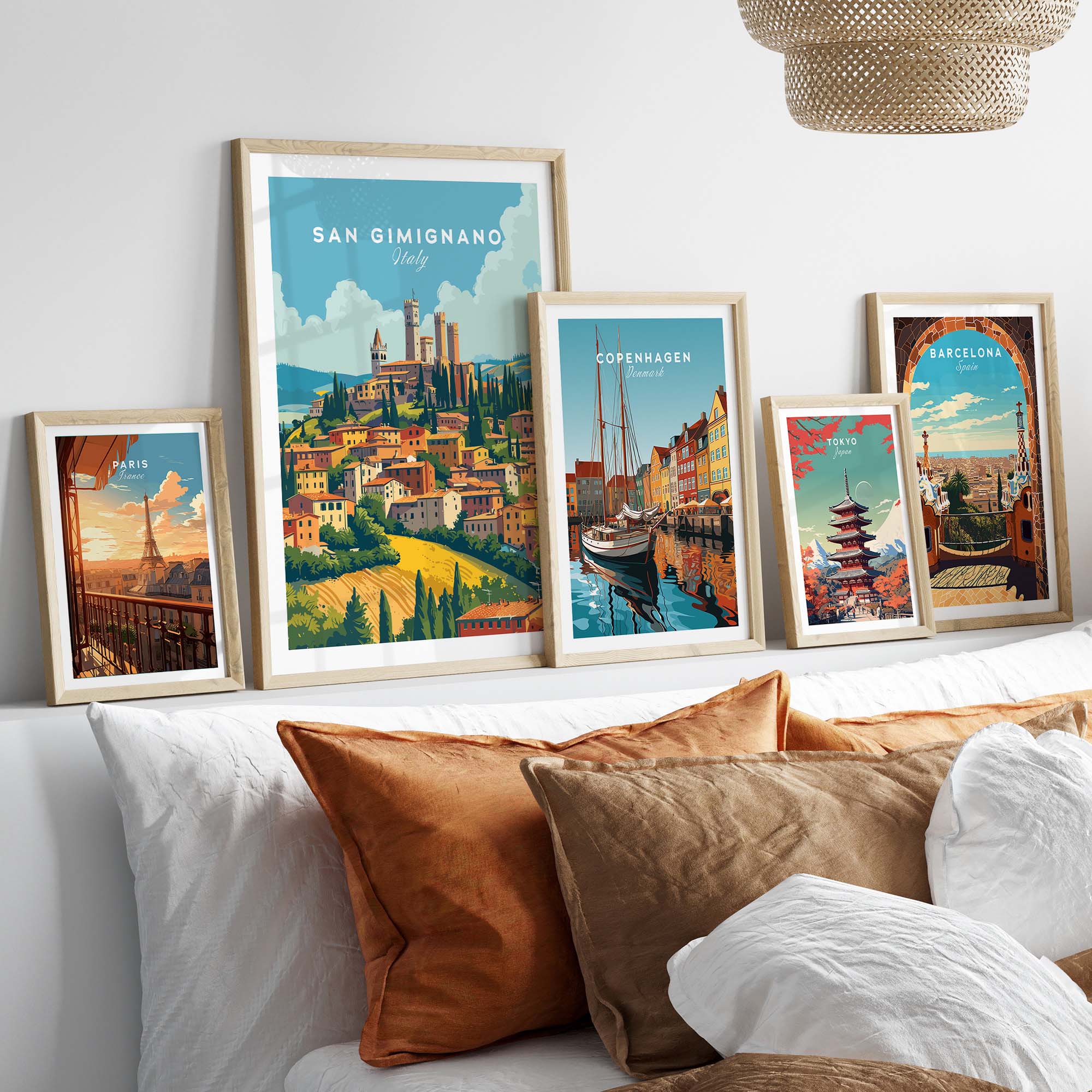 San Gimignano Poster Italy