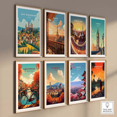 San Gimignano Poster Italy