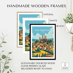 San Gimignano Poster Italy