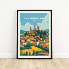 San Gimignano Poster Italy
