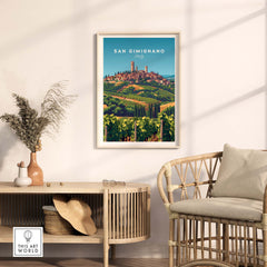San Gimignano Poster Print