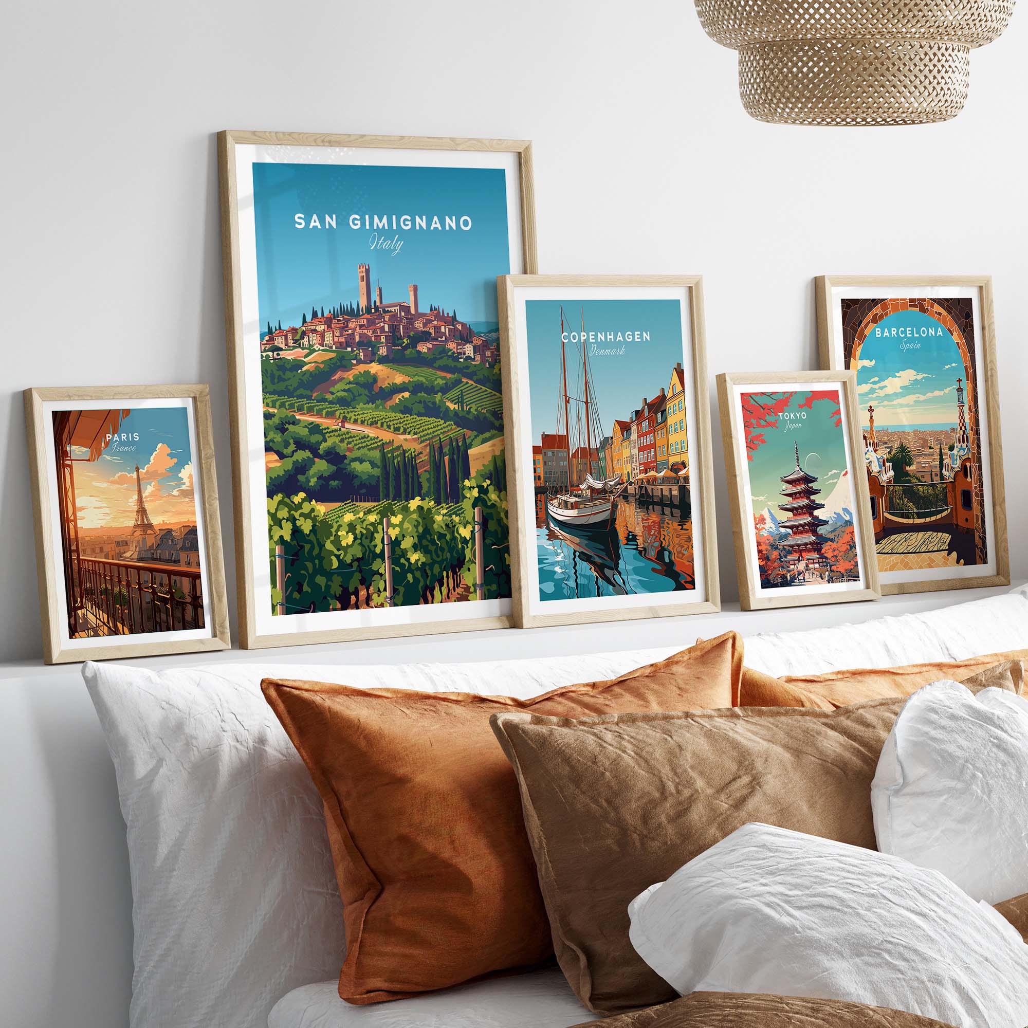 San Gimignano Poster Print