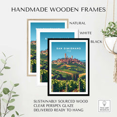 San Gimignano Poster Print