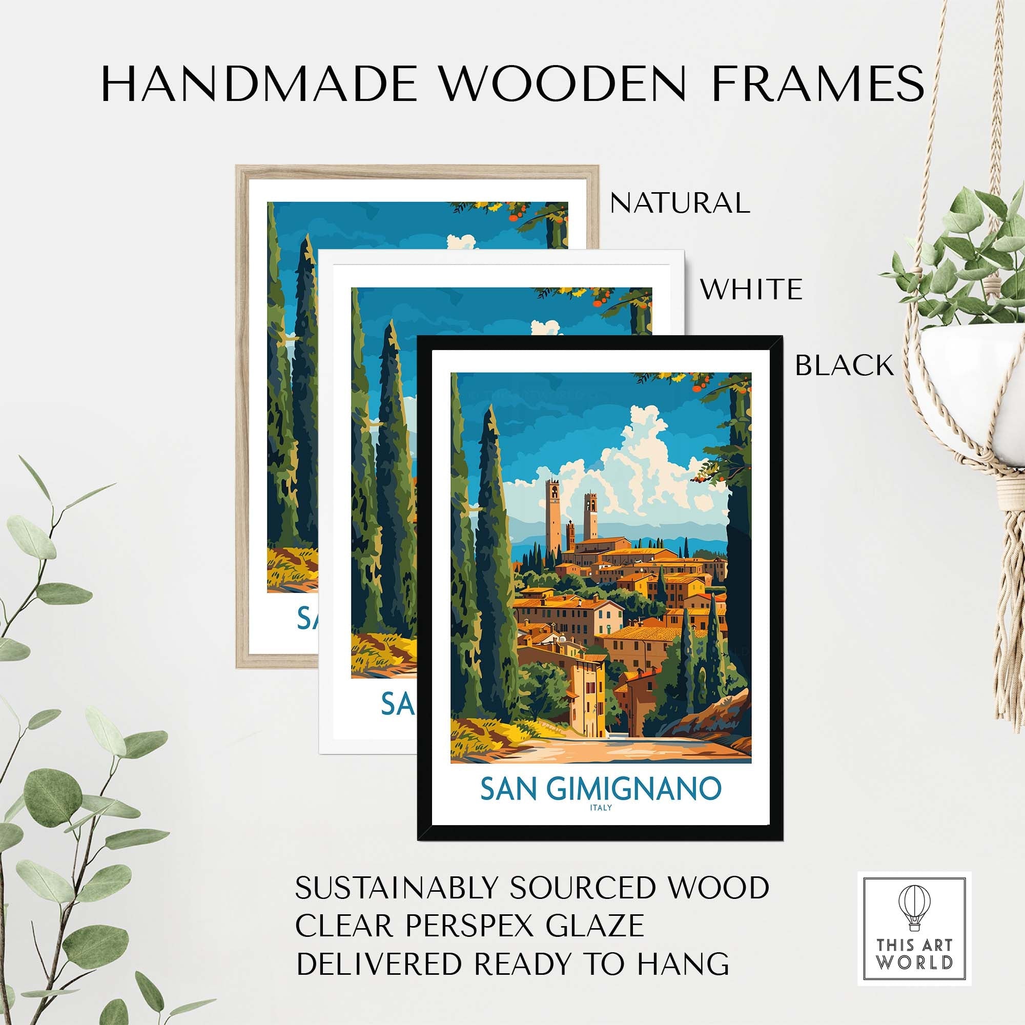 San Gimignano Print