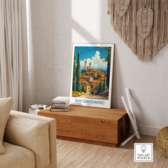 San Gimignano Print