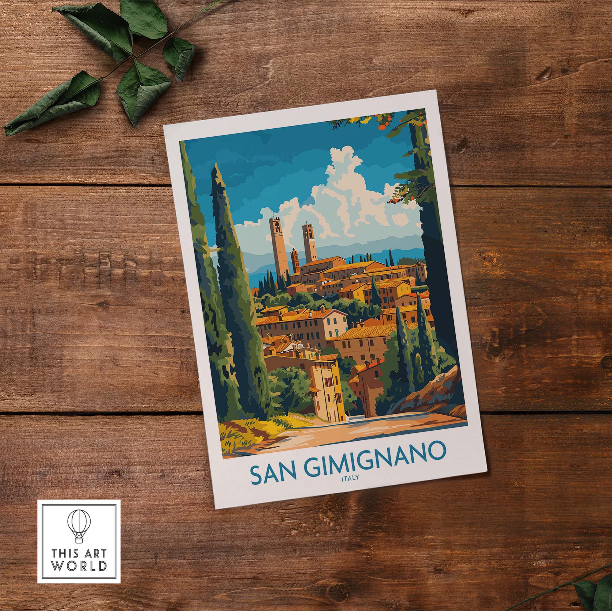 San Gimignano Print