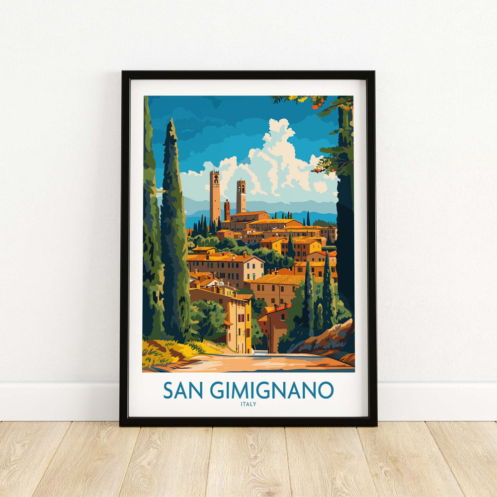 San Gimignano Print
