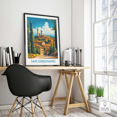 San Gimignano Print
