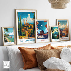 San Gimignano Print