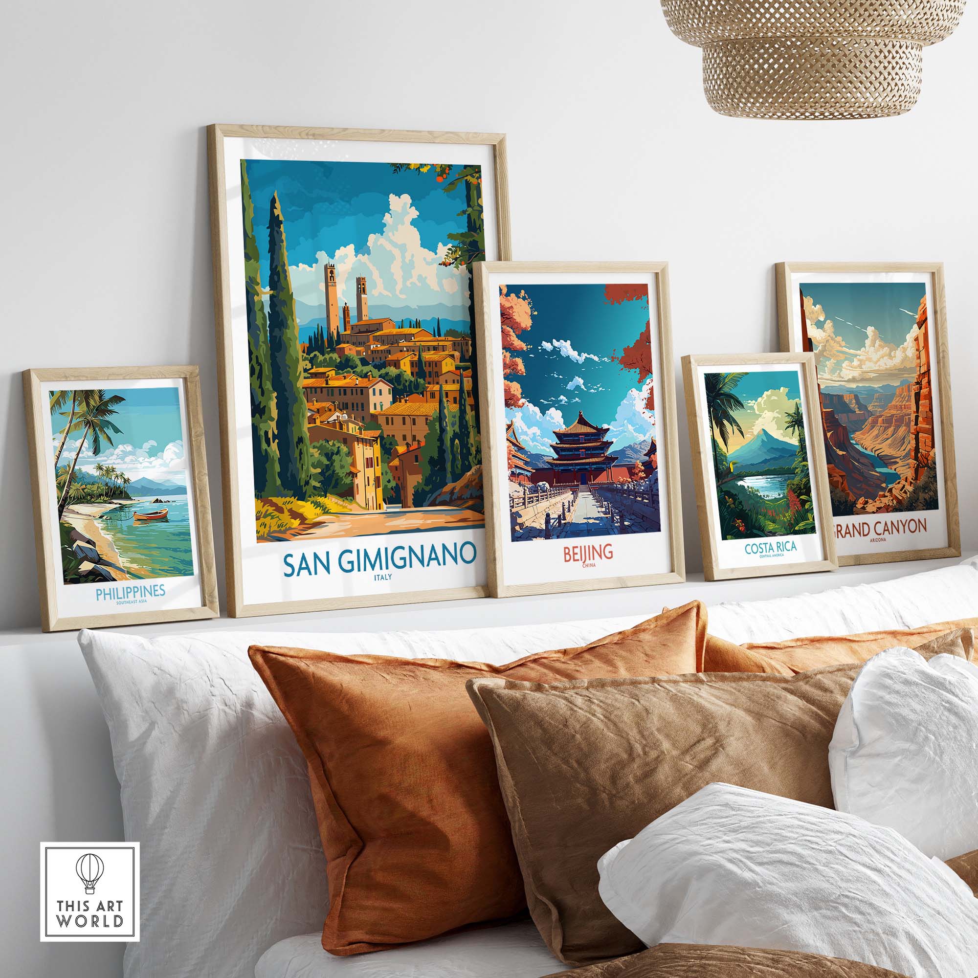 San Gimignano Print