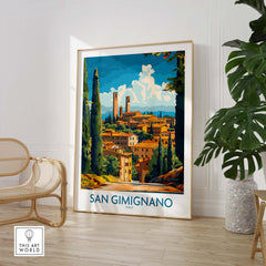 San Gimignano Print