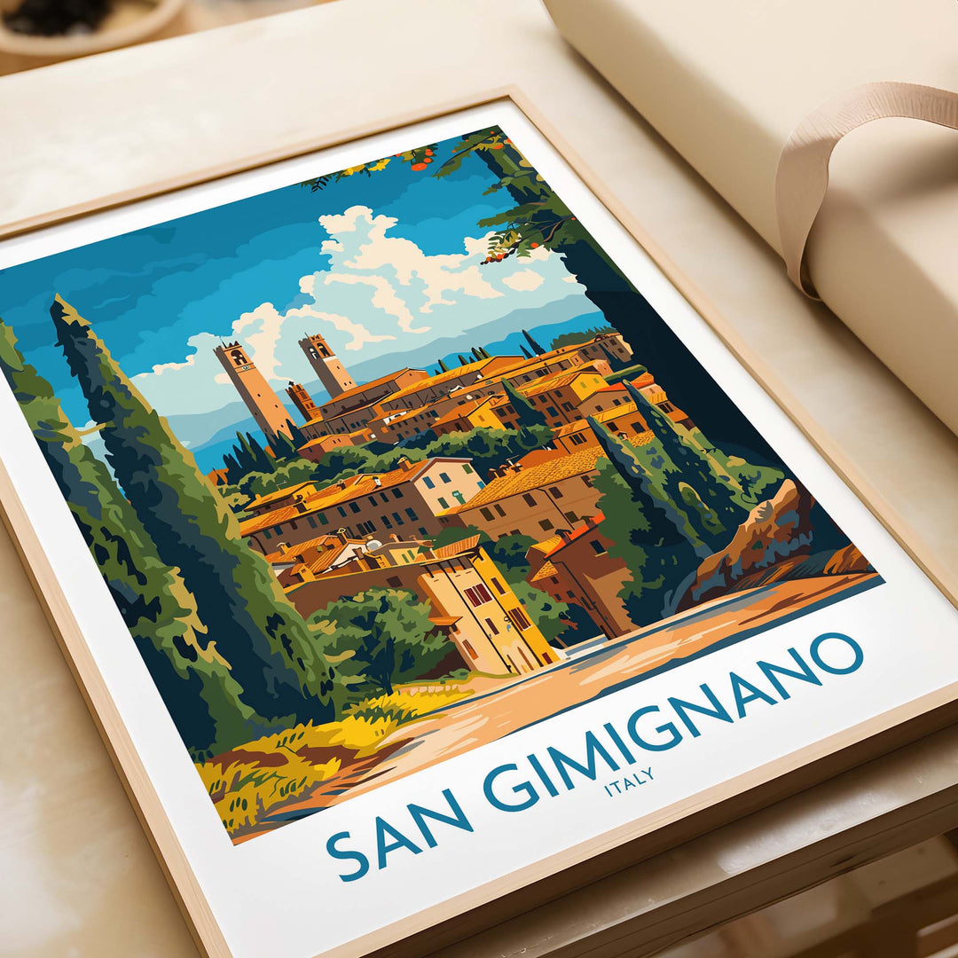 San Gimignano Print