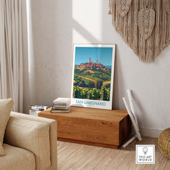 San Gimignano Wall Art