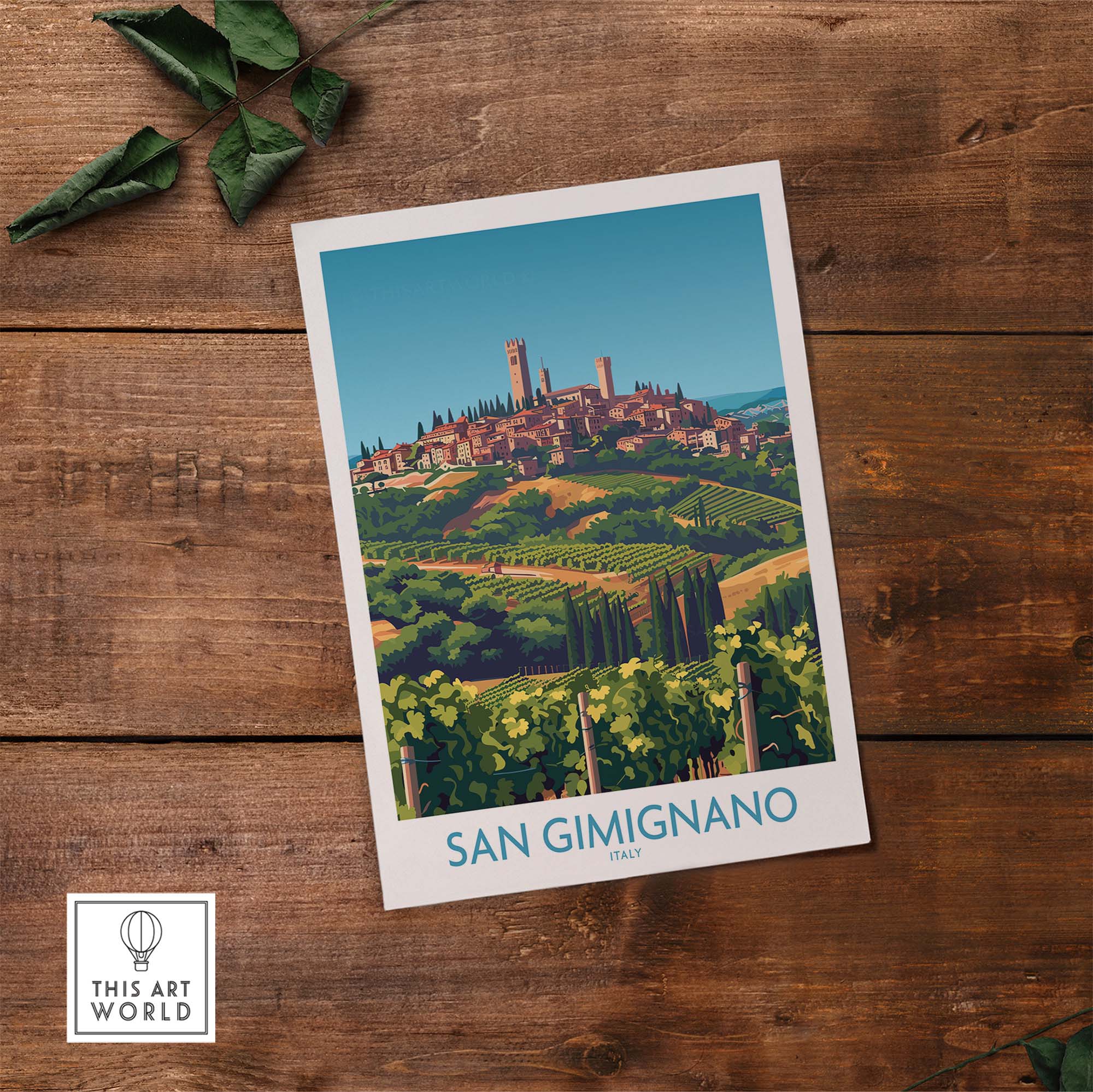 San Gimignano Wall Art
