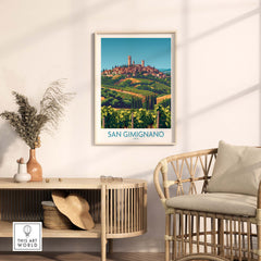 San Gimignano Wall Art
