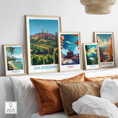 San Gimignano Wall Art
