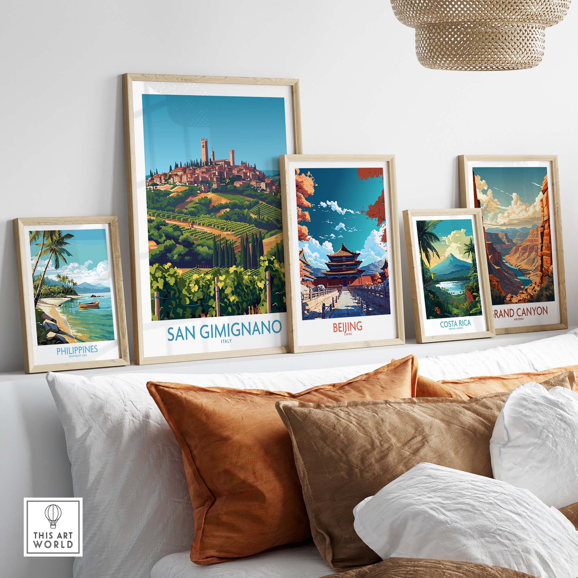 San Gimignano Wall Art