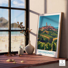 San Gimignano Wall Art