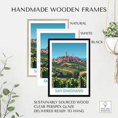 San Gimignano Wall Art