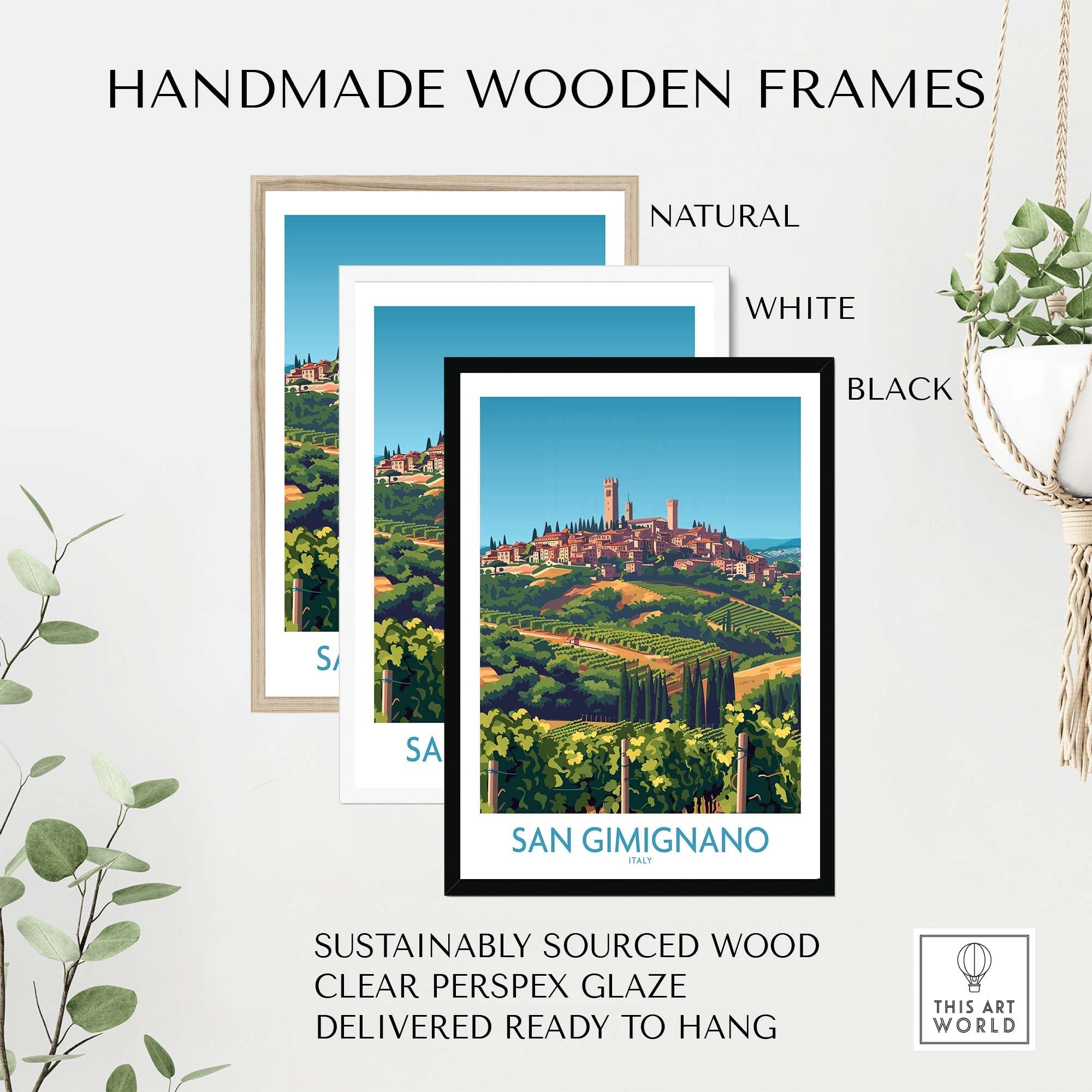 San Gimignano Wall Art