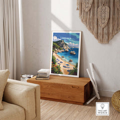 Sardinia Art Print