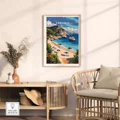 Sardinia Art Print