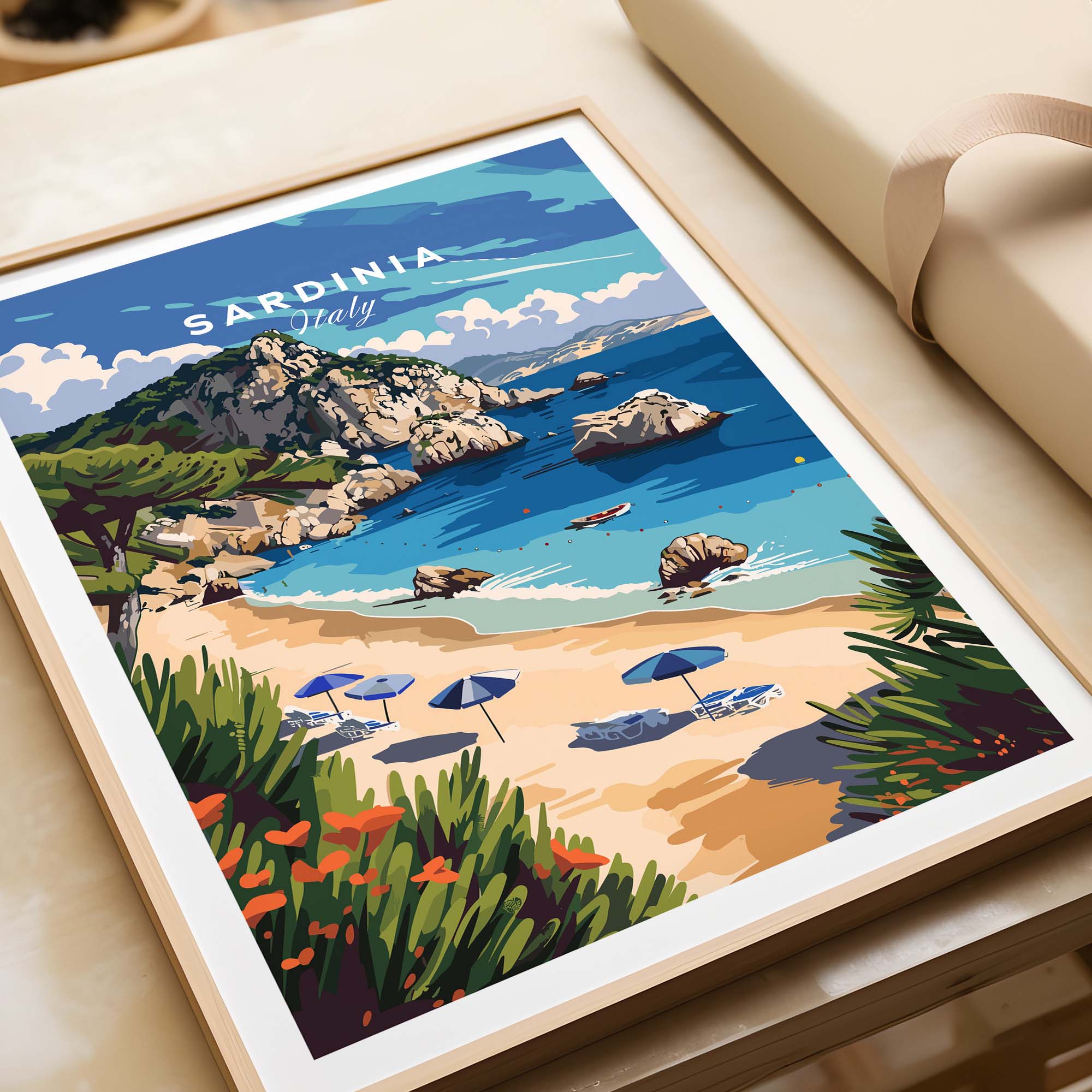 Sardinia Art Print