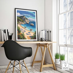 Sardinia Art Print