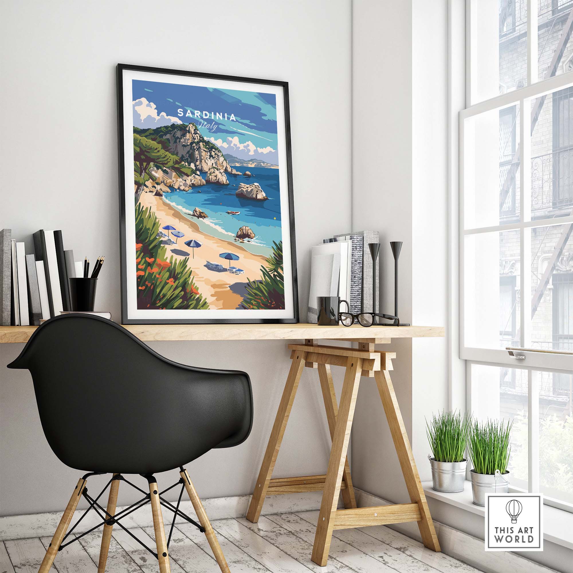 Sardinia Art Print
