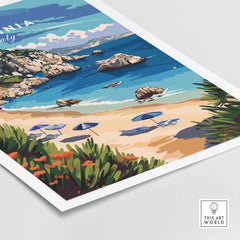 Sardinia Art Print