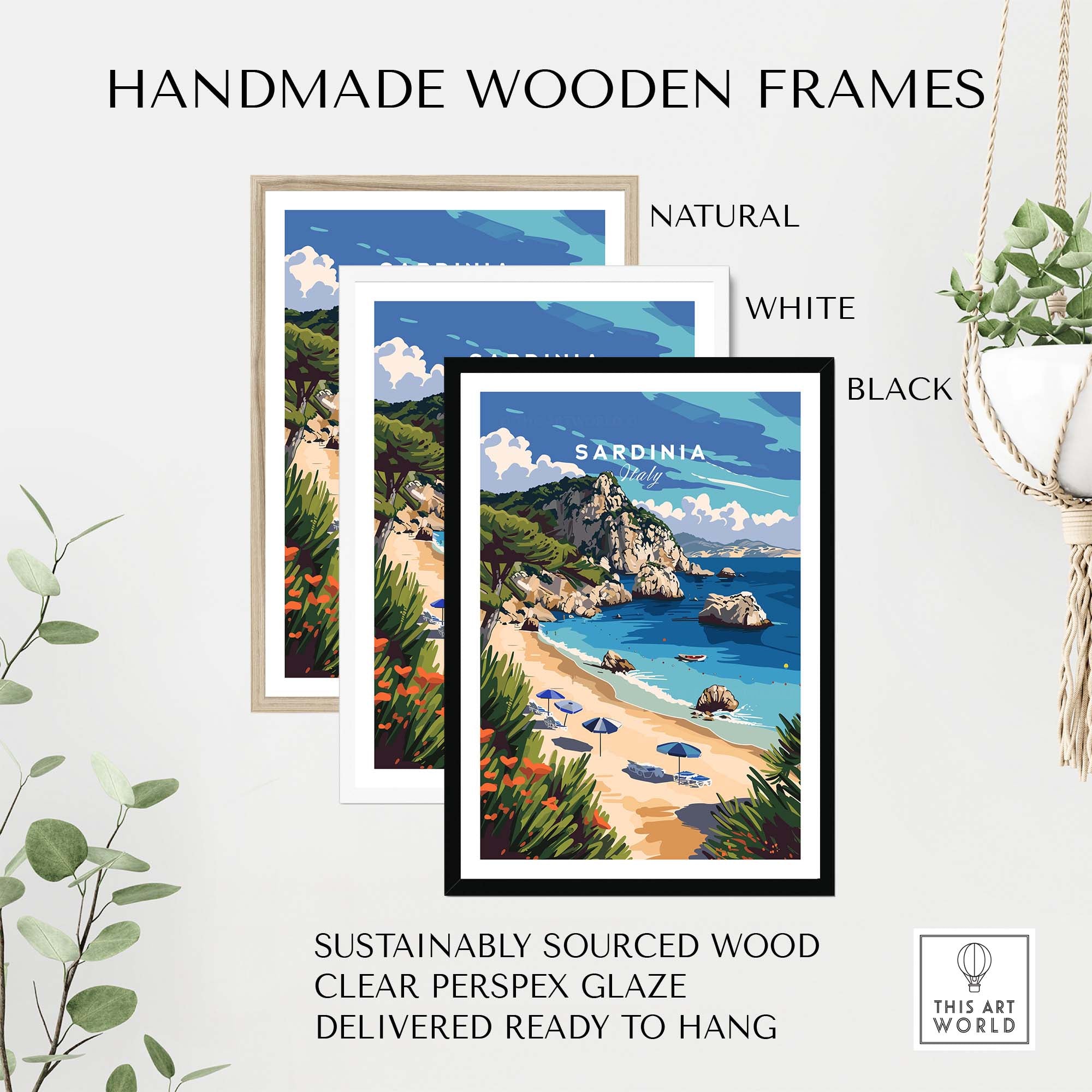 Sardinia Art Print