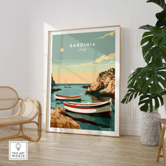 Sardinia Poster
