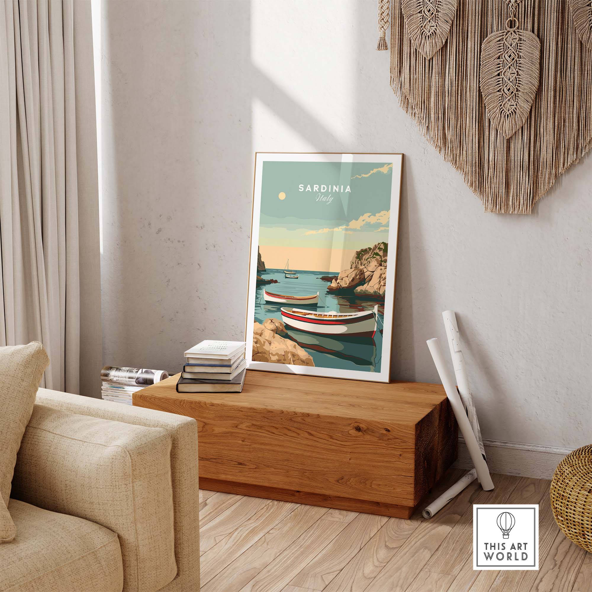 Sardinia Poster
