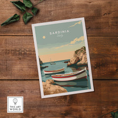 Sardinia Poster