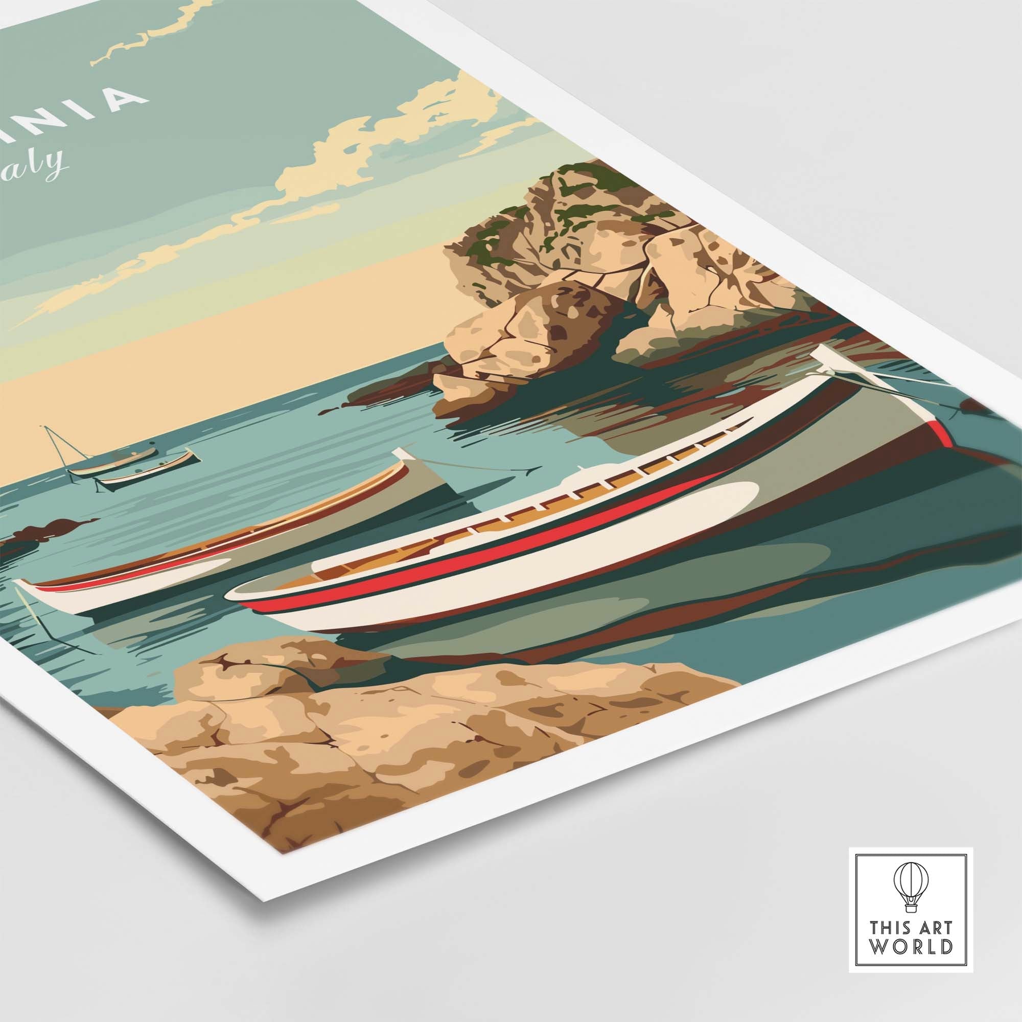 Sardinia Poster