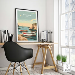 Sardinia Poster