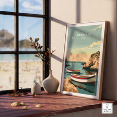 Sardinia Poster