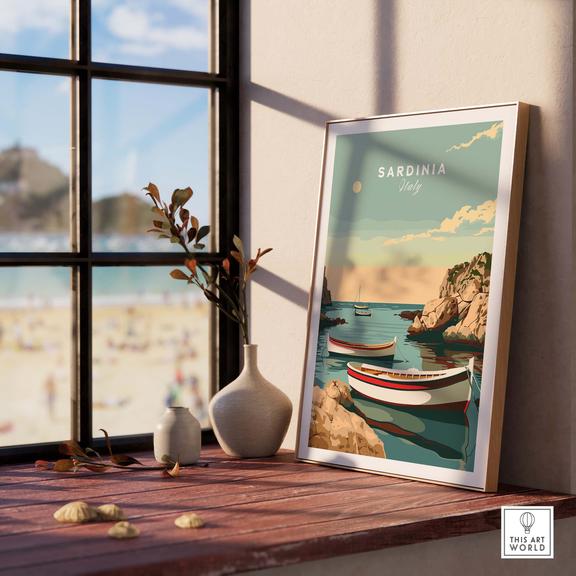 Sardinia Poster