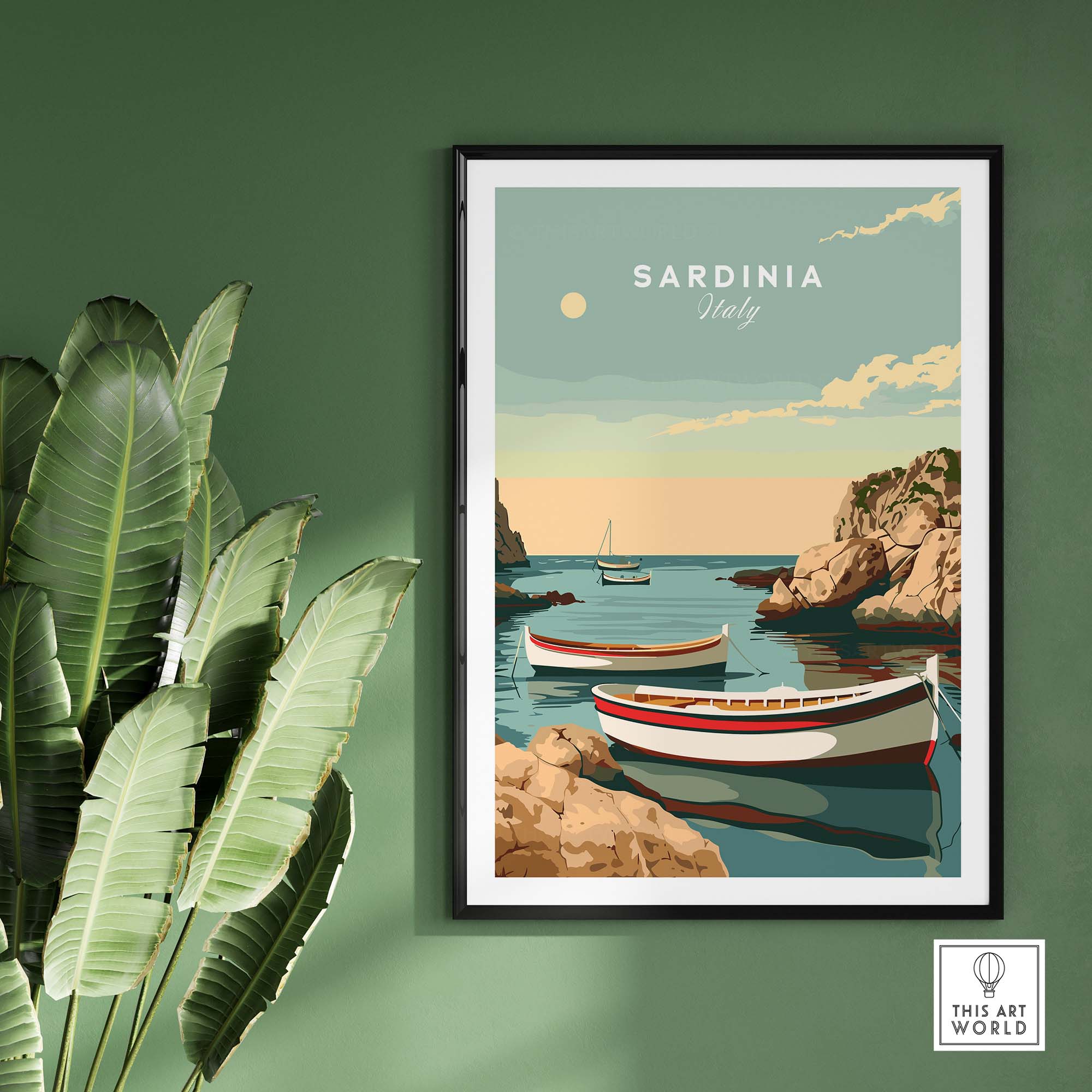 Sardinia Poster