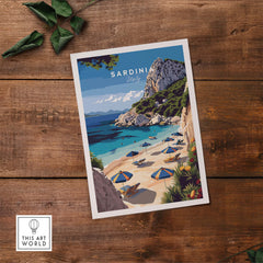 Sardinia Poster Italy