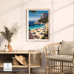 Sardinia Poster Italy