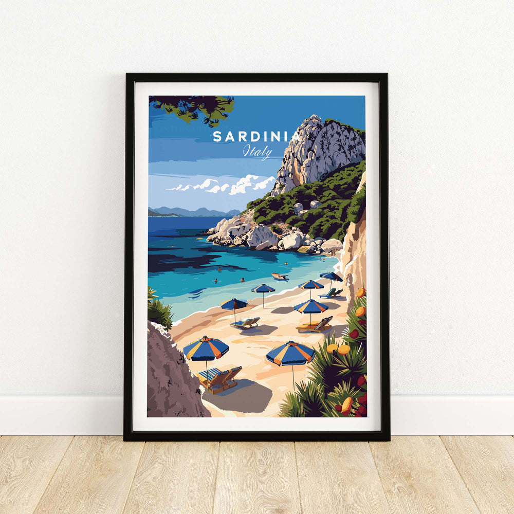 Sardinia Poster Italy
