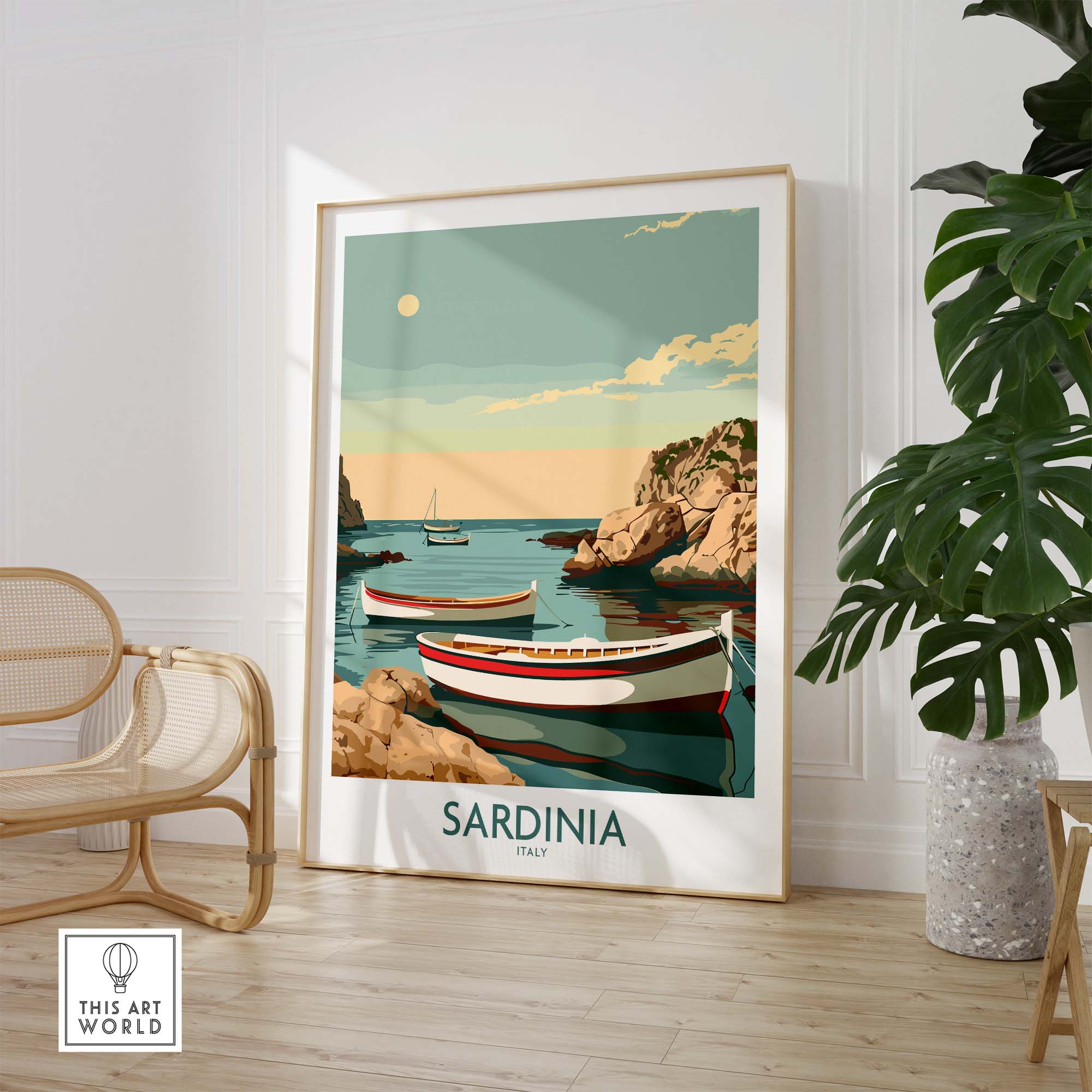 Sardinia Print