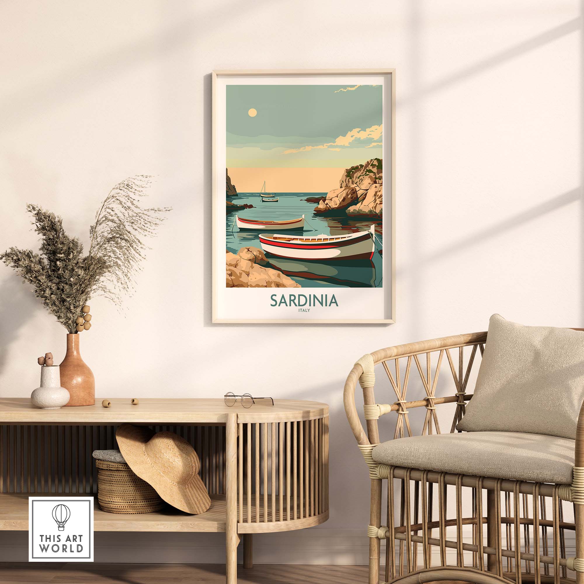 Sardinia Print