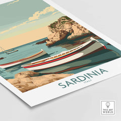 Sardinia Print